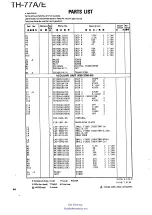 Предварительный просмотр 44 страницы Kenwood TH-77A Service Manual