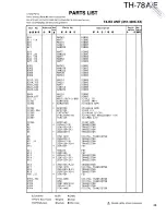 Preview for 49 page of Kenwood TH-78A Service Manual