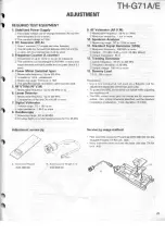 Предварительный просмотр 11 страницы Kenwood TH-G71A Service Manual