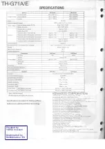 Предварительный просмотр 31 страницы Kenwood TH-G71A Service Manual