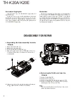 Предварительный просмотр 2 страницы Kenwood TH-K20A Service Manual