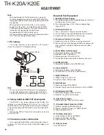 Предварительный просмотр 18 страницы Kenwood TH-K20A Service Manual