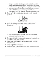 Preview for 25 page of Kenwood TH-K2AT Instruction Manual