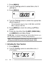 Preview for 48 page of Kenwood TH-K2AT Instruction Manual