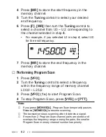 Preview for 76 page of Kenwood TH-K2AT Instruction Manual