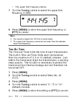 Preview for 108 page of Kenwood TH-K2AT Instruction Manual