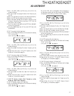 Предварительный просмотр 31 страницы Kenwood TH-K2AT Service Manual