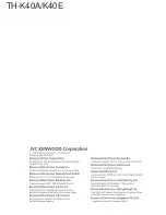 Preview for 36 page of Kenwood TH-K40A Service Manual