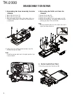 Preview for 6 page of Kenwood TK-2000 Service Manual