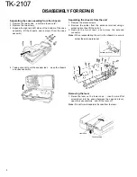 Предварительный просмотр 4 страницы Kenwood TK-2107 Service Manual