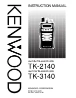 Kenwood TK-2140 Instruction Manual предпросмотр