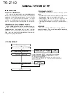 Предварительный просмотр 2 страницы Kenwood TK-2140 Service Manual