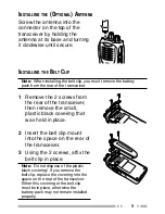 Preview for 17 page of Kenwood TK-2160 Instruction Manual