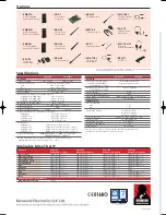 Предварительный просмотр 4 страницы Kenwood TK-2180 Brochure & Specs