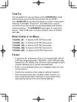 Предварительный просмотр 2 страницы Kenwood TK-2200L Instruction Manual