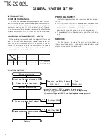 Preview for 3 page of Kenwood TK-2202L Service Manual