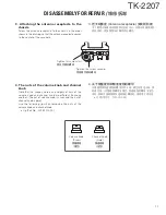 Предварительный просмотр 11 страницы Kenwood TK-2207 Service Manual