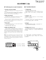 Предварительный просмотр 44 страницы Kenwood TK-2217 Service Manual