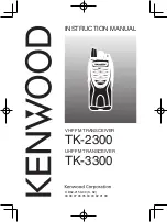 Kenwood TK-2300 Instruction Manual preview