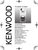 Kenwood TK-2302 Instruction Manual предпросмотр