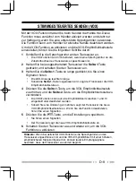 Preview for 93 page of Kenwood TK-2302 Instruction Manual