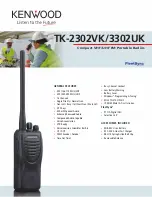 Предварительный просмотр 1 страницы Kenwood TK-2302VK Product Brochure