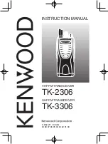 Kenwood TK-2307 Instruction Manual предпросмотр