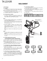 Предварительный просмотр 4 страницы Kenwood TK-2310R Service Manual