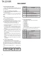 Предварительный просмотр 6 страницы Kenwood TK-2310R Service Manual