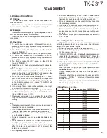 Preview for 5 page of Kenwood TK-2317 M3 Service Manual