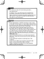 Предварительный просмотр 5 страницы Kenwood TK-2360 Instruction Manual