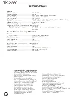 Preview for 46 page of Kenwood TK-2360 Service Manual