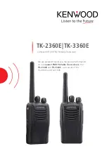 Kenwood TK-2360E Manual предпросмотр