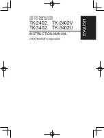 Предварительный просмотр 3 страницы Kenwood TK-2402 Instruction Manual