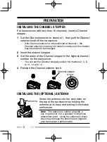 Предварительный просмотр 8 страницы Kenwood TK-2406 Instruction Manual