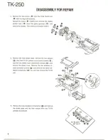 Preview for 4 page of Kenwood TK-250 Service Manual