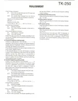 Preview for 11 page of Kenwood TK-250 Service Manual