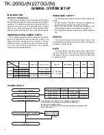 Preview for 3 page of Kenwood TK-260G Service Manual