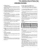 Preview for 8 page of Kenwood TK-260G Service Manual