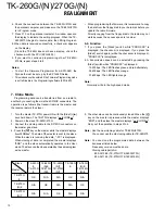 Предварительный просмотр 11 страницы Kenwood TK-260G Service Manual