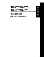 Предварительный просмотр 2 страницы Kenwood TK-270 Instruction Manual