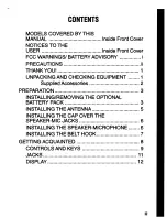 Предварительный просмотр 6 страницы Kenwood TK-270 Instruction Manual