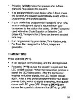 Предварительный просмотр 47 страницы Kenwood TK-270 Instruction Manual