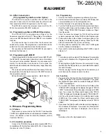 Preview for 6 page of Kenwood TK-285 Service Manual