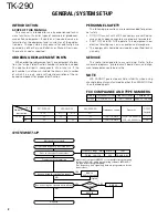 Предварительный просмотр 3 страницы Kenwood TK-290 Service Manual