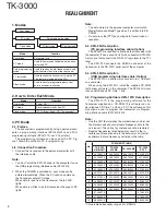 Preview for 4 page of Kenwood TK-3000 E Service Manual