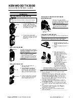 Предварительный просмотр 2 страницы Kenwood TK-3000 User Quick Reference Manual