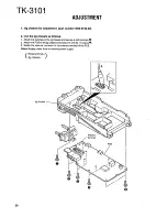 Preview for 20 page of Kenwood TK-3101 (UHF) Service Manual