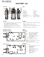 Предварительный просмотр 28 страницы Kenwood TK-3107G Service Manual