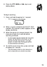 Предварительный просмотр 21 страницы Kenwood TK-3130 - ProTalk XLS UHF Instruction Manual